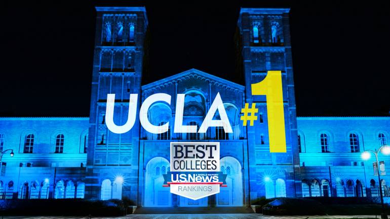 UCLA ranked No. 1 public university by U.S. News & World Report for fourth straight year