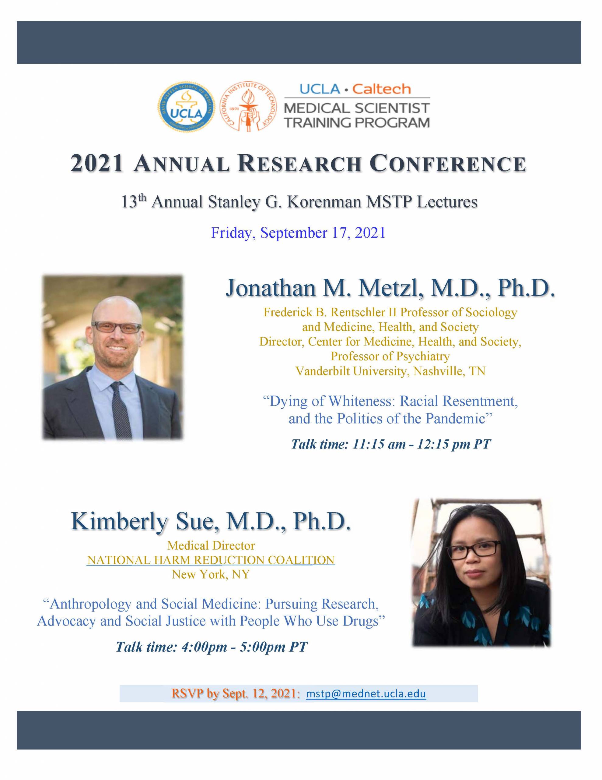 2021 Annual Research Conference