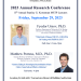 2023 Annual Research Conference